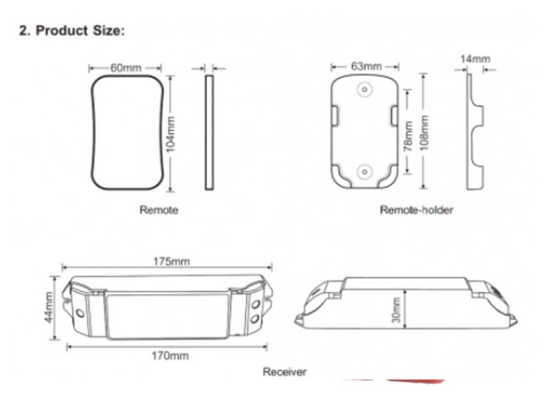 LTECH Remote | The Lighting Zone