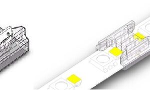 IP20 Mini Solderless Connector: Strip to Strip, 5Pin 10mm RGBW SMD led strip(Max.120LED/M 60 RGB5050+60SMD2835) Max: 6A