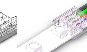 IP20 Mini Solderless Connector: Strip to Cable, 5Pin 12mm RGBW or DMX512 led strip. Suitable cable: 22AWG Max: 4A