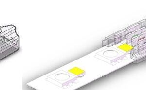 IP20 Mini Solderless Connector: Strip to Cable(60 RGB5050+ 60 SMD2835 led strip, 5Pin 10mm RGB+W led strip. Suitable cable: 22AWG Max: 4A