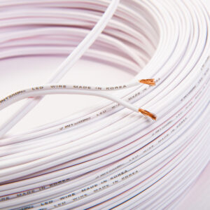 AWG22-0.50mm Twin Flex Red/White - Per Meter